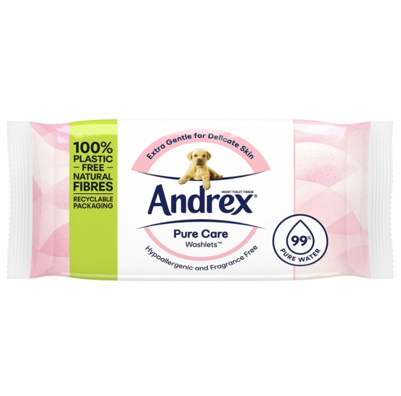ANDREX WASHLETS PURE CARE 36'S