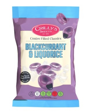 CRILLY'S B'CURRANT & LIQUORICE 100G