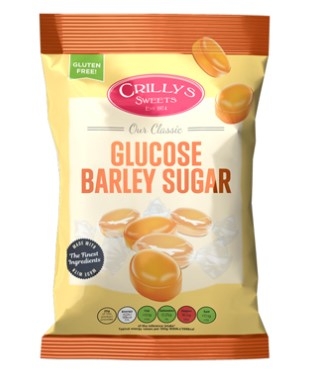 CRILLYS GLUCOSE BARLEY SUGAR 100G