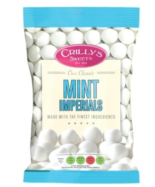 CRILLY'S MINT IMPERIALS 130G