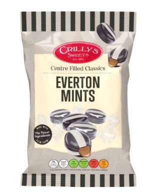 MR CRILLY'S EVERTON MINTS 90G