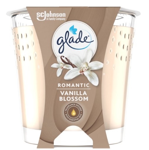 GLADE ROMANTIC VANILLA BLOSSOM 129G