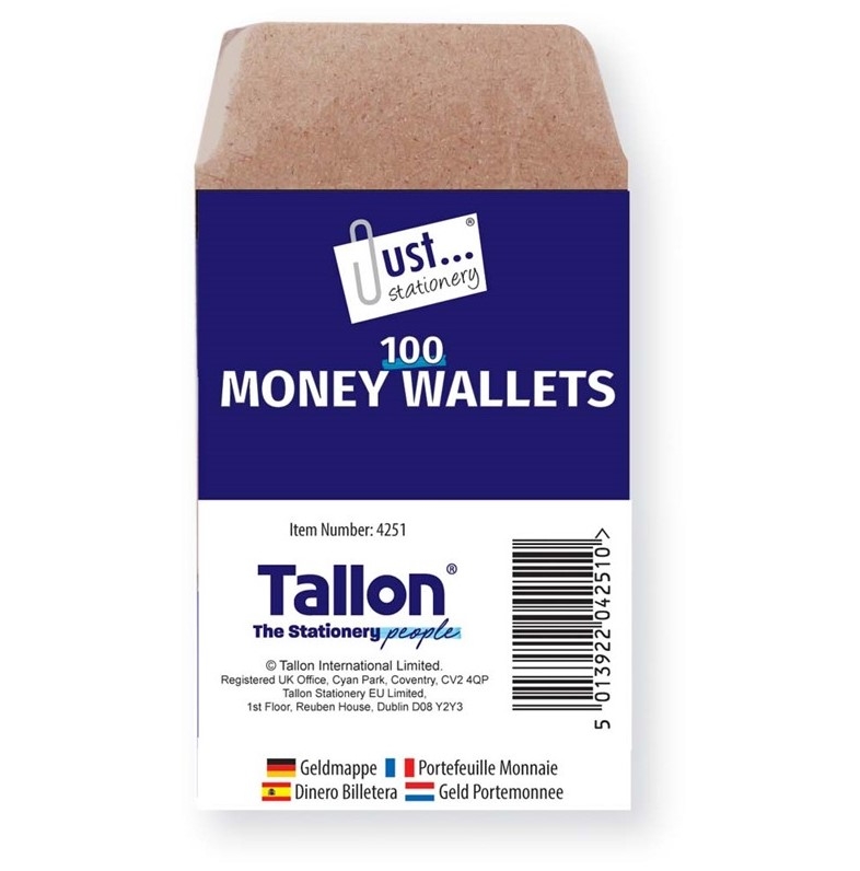 80 MONEY WALLETS 70X105MM