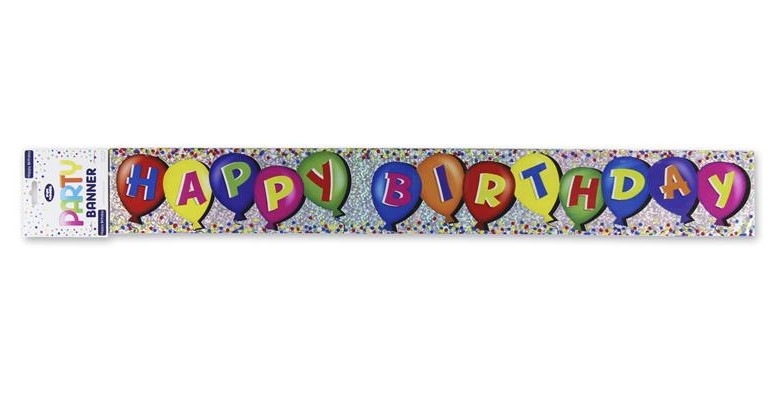 HAPPY BIRTHDAY BANNER