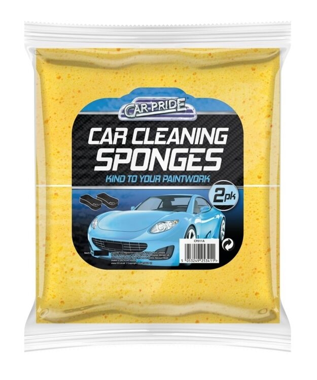 Blackspur Car Sponge 2pk
