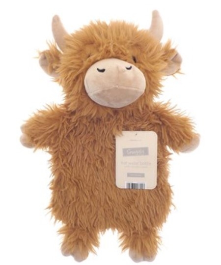 NOVELTY HOT WATER BOTTLE HIGHLAND