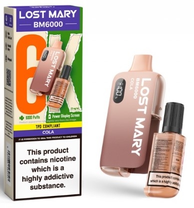 LOST MARY COLA 6000+ PUFF