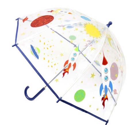 DRIZZLES KIDS SPACE DOME UMBRELLA