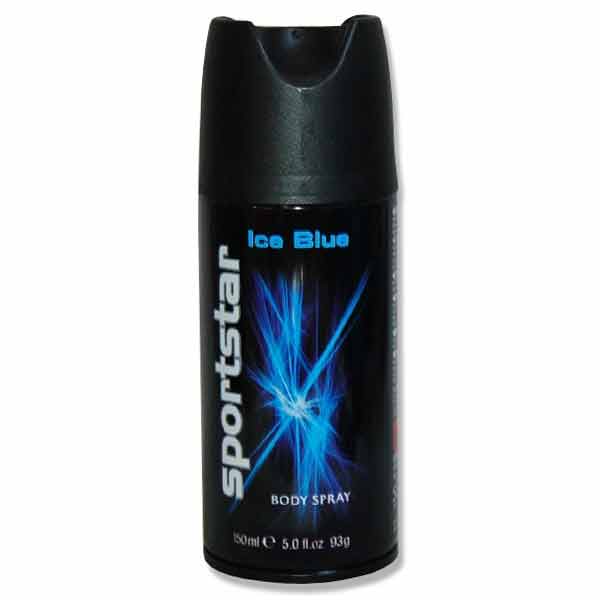 SPORTSTAR BODY SPRAY ICE BLUE 150ML